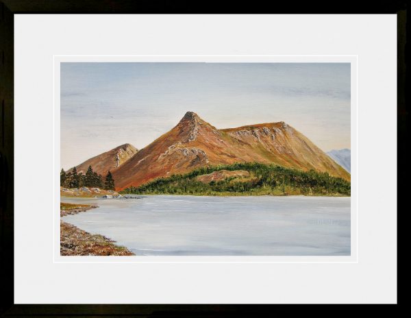 Pap of Glencoe, original oil painting of Scottish Highlands for sale