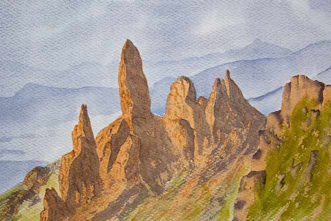 Original Paintings of Isle of Skye and The Cuillins