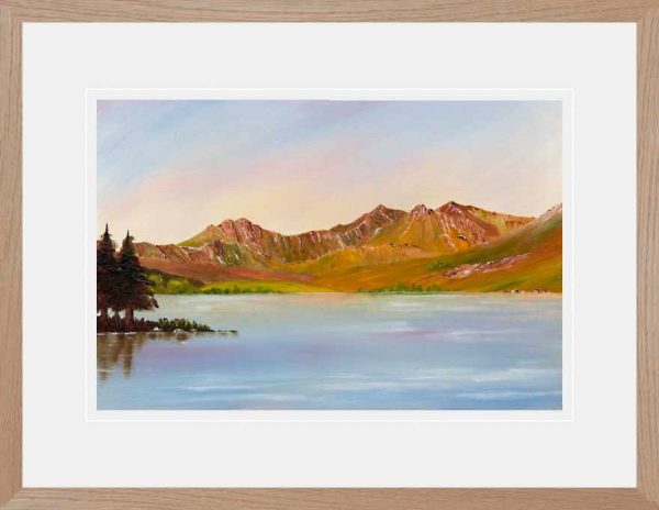 Snowdon, Yr Wyddfa original landscape oil painting for sale