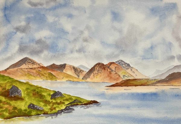 Torridon, original watercolour painting for sale