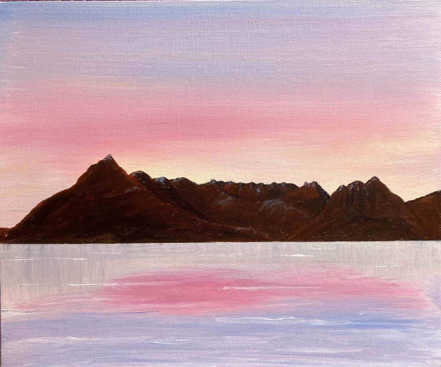 Isle of Skye Sunset, Cuillin from Elgol original oil painting fro sale